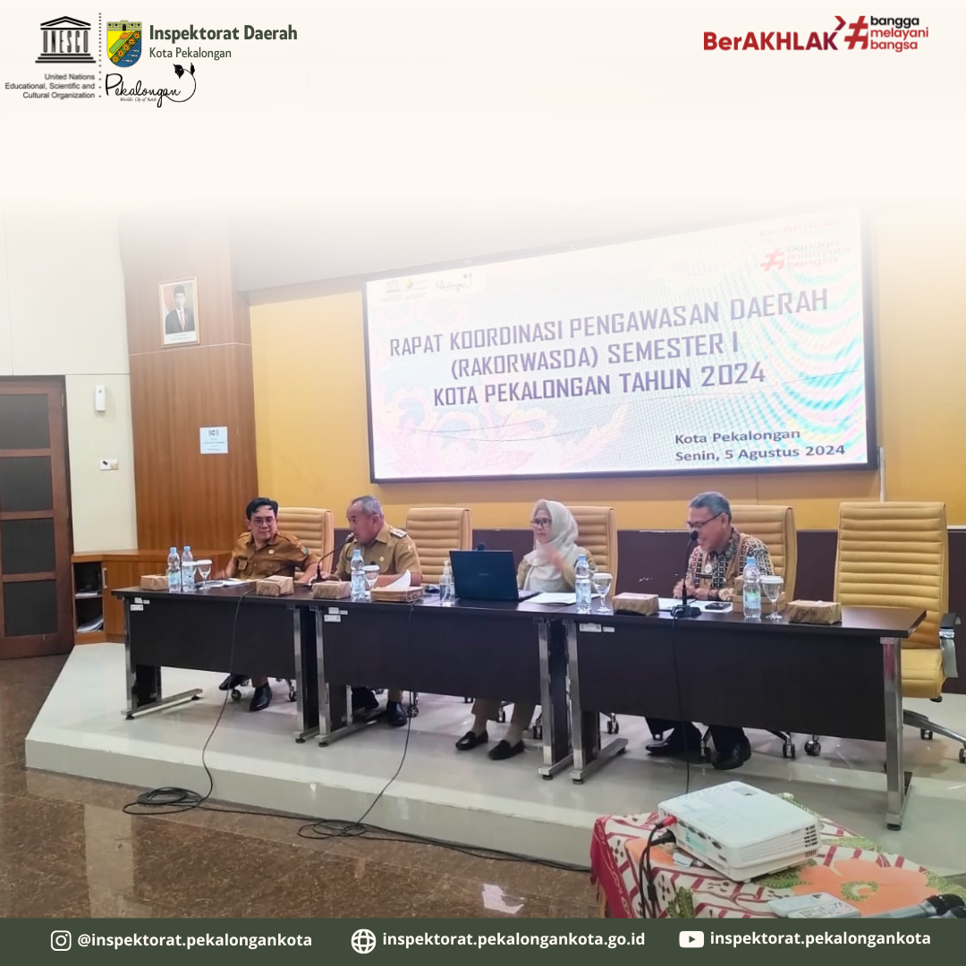 Rapat Koordinasi Pengawasan Daerah Smt 1 Tahun 2024